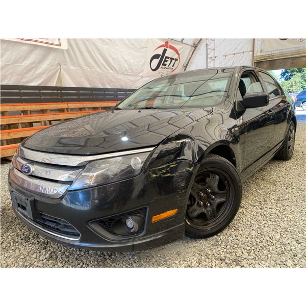 PARKSVILLE - 2010 FORD FUSION BLACK 260102 KMS - D369741