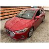 Image 4 : PARKSVILLE - 2018 HYUNDAI ELANTRA RED 174743 KMS - J662472