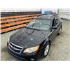 Image 4 : PARKSVILLE - 2009 SUBARU OUTBACK BLACK 246027 KMS - D341381