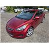 Image 2 : DUNCAN - 2012 HYUNDAI ELANTRA RED 137046 KMS - B143204