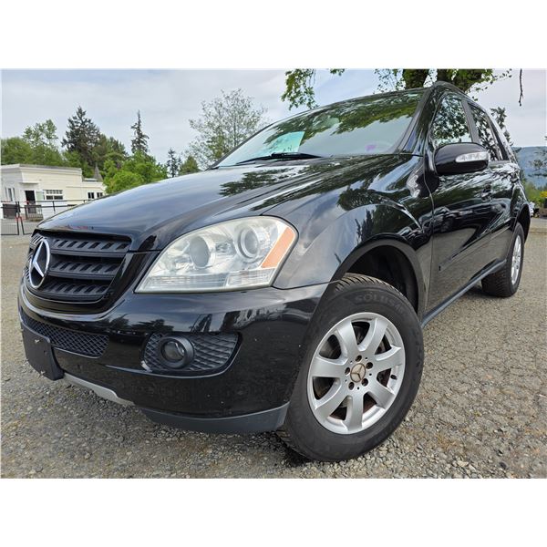 DUNCAN - 2006 MERCEDES-BENZ M-CLASS BLACK  190565 KMS - J082486