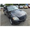 Image 6 : DUNCAN - 2006 MERCEDES-BENZ M-CLASS BLACK  190565 KMS - J082486