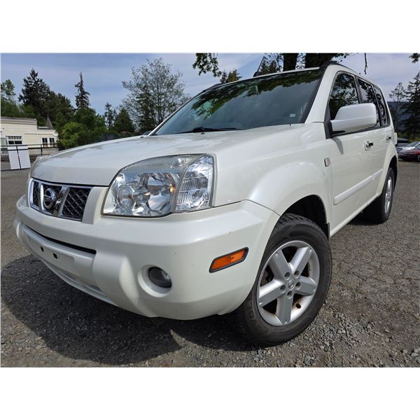 DUNCAN - 2005 NISSAN X-TRAIL WHITE 265218 KMS - D105889
