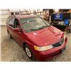 Image 10 : PARKSVILLE - 2003 HONDA ODYSSEY RED 295034 KMS - D004799