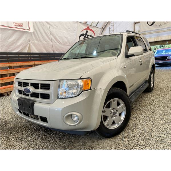 PARKSVILLE - 2008 FORD ESCAPE BROWN 206095 KMS - DA78417