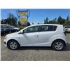 Image 15 : DUNCAN - 2015 CHEVROLET SONIC WHITE 115802 KMS - D192860