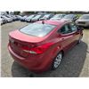 Image 10 : DUNCAN - 2012 HYUNDAI ELANTRA RED 137046 KMS - B143204
