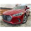 Image 1 : PARKSVILLE - 2018 HYUNDAI ELANTRA RED 174743 KMS "REPO UNIT" - J662472