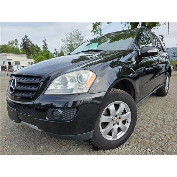 DUNCAN - 2006 MERCEDES-BENZ M-CLASS BLACK  190565 KMS - J082486