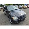 Image 6 : DUNCAN - 2006 MERCEDES-BENZ M-CLASS BLACK  190565 KMS - J082486
