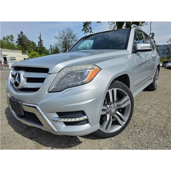 DUNCAN - 2013 MERCEDES-BENZ GLK-CLASS GRAY 182609 KMS - D028332
