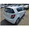 Image 10 : DUNCAN - 2015 CHEVROLET SONIC WHITE 115802 KMS - D192860
