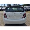 Image 11 : DUNCAN - 2015 CHEVROLET SONIC WHITE 115802 KMS - D192860