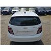 Image 12 : DUNCAN - 2015 CHEVROLET SONIC WHITE 115802 KMS - D192860