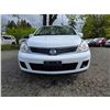Image 5 : DUNCAN - 2012 NISSAN VERSA WHITE  165341KMS - J368666
