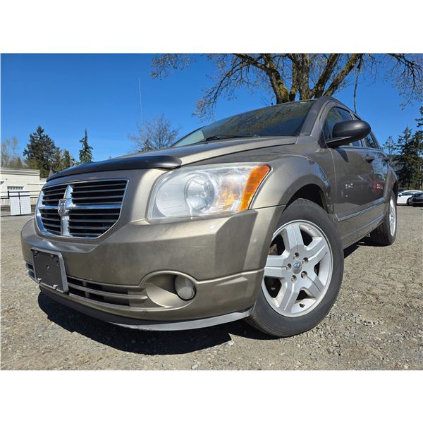 DUNCAN - 2008 DODGE  CALIBER  BROWN  198133 KMS - D576311