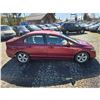 Image 8 : DUNCAN - 2006 HONDA CIVIC  RED 329979 KMS - D808190
