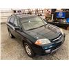 Image 10 : PARKSVILLE - 2001 ACURA MDX GREEN 190963 KMS - D530489