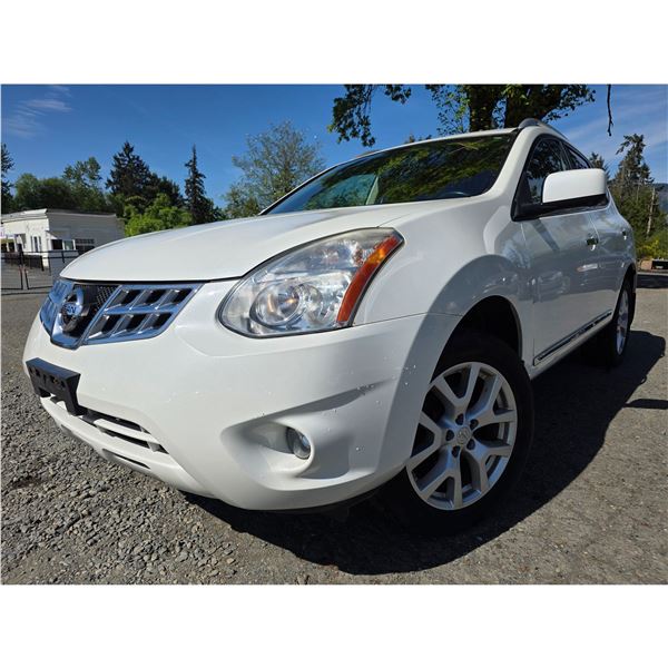 DUNCAN - 2013 NISSAN ROGUE WHITE  226155 KMS - D112606