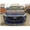 Image 6 : PARKSVILLE - 2019 HYUNDAI SANTA FE BLUE 176470 KMS - B110699
