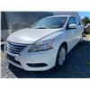 Image 2 : PARKSVILLE - 2014 NISSAN SENTRA WHITE 135419 KMS - B620364