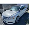 Image 3 : PARKSVILLE - 2014 NISSAN SENTRA WHITE 135419 KMS - B620364