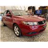 Image 8 : PARKSVILLE - 2010 KIA FORTE RED 157398 KMS - B054270