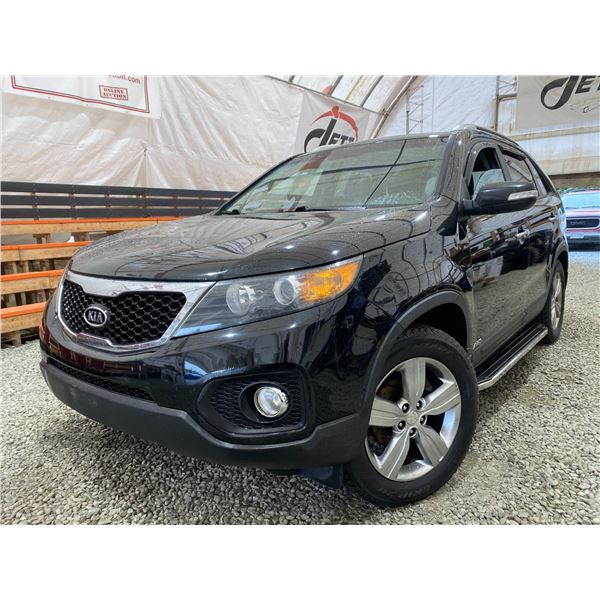 PARKSVILLE - 2012 KIA SORENTO BLACK 201898 KMS - B234945