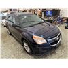 Image 10 : PARKSVILLE - 2015 CHEVROLET EQUINOX BLUE 209706 KMS - D388395