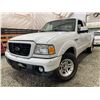 Image 1 : PARKSVILLE - 2008 FORD RANGER WHITE 165455 KMS - DA55308