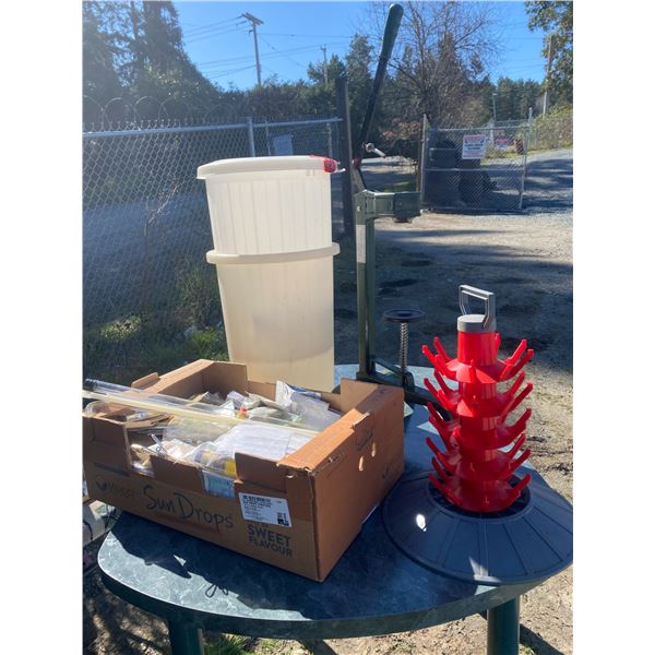 418 -- WINE MAKING MIXED SUPPLIES