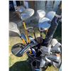 Image 3 : 421 -- BLACK AND BLUE GOLF BAG