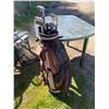 Image 4 : 422 -- BURGUNDY GOLF BAG