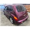 Image 21 : PARKSVILLE - 2003 CHRYSLER PT CRUISER PURPLE 256591 KMS "NO RESERVE" - P574199