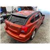 Image 16 : PARKSVILLE - 2007 DODGE CALIBER ORANGE TMU "NO RESERVE" - P551070