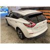 Image 22 : PARKSVILLE - 2016 NISSAN MURANO WHITE 199818 KMS - D135317