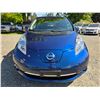 Image 3 : DUNCAN - 2016 NISSAN LEAF BLUE 112604 KMS - J309696