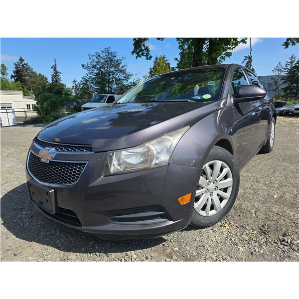 DUNCAN - 2011 CHEVROLET CRUZE GREY 184568 KMS - J224354