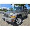 Image 1 : DUNCAN - 2007 JEEP LIBERTY GREEN 287632 KMS - D711161