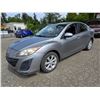 Image 3 : DUNCAN - 2012 MAZDA MAZDA3 GRAY 221824 KMS - D516347