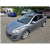 Image 4 : DUNCAN - 2012 MAZDA MAZDA3 GRAY 221824 KMS - D516347