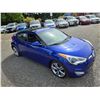 Image 10 : DUNCAN - 2012 HYUNDAI VELOSTER BLUE  194610 KMS - D042784