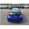 Image 19 : DUNCAN - 2012 HYUNDAI VELOSTER BLUE  194610 KMS - D042784