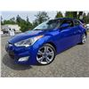Image 1 : DUNCAN - 2012 HYUNDAI VELOSTER BLUE  194610 KMS - D042784