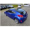 Image 22 : DUNCAN - 2012 HYUNDAI VELOSTER BLUE  194610 KMS - D042784