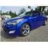 Image 2 : DUNCAN - 2012 HYUNDAI VELOSTER BLUE  194610 KMS - D042784
