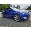 Image 8 : DUNCAN - 2012 HYUNDAI VELOSTER BLUE  194610 KMS - D042784