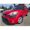 Image 1 : DUNCAN - 2012 KIA SOUL RED 213016 KMS - J353246B