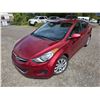 Image 2 : DUNCAN - 2012 HYUNDAI ELANTRA RED 137046 KMS - B143204