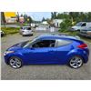 Image 25 : DUNCAN - 2012 HYUNDAI VELOSTER BLUE  194610 KMS - D042784